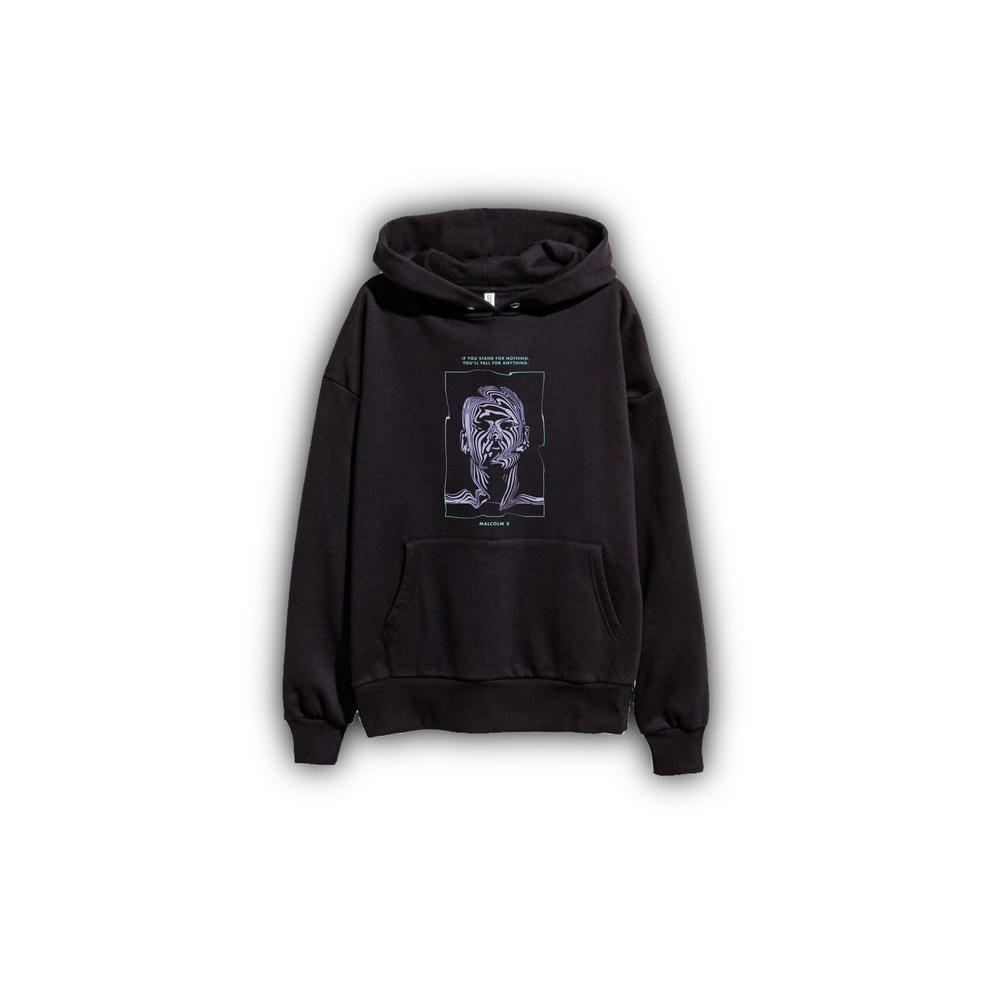 Premium Malcolm X Legacy Hoodie | Black Hoodie